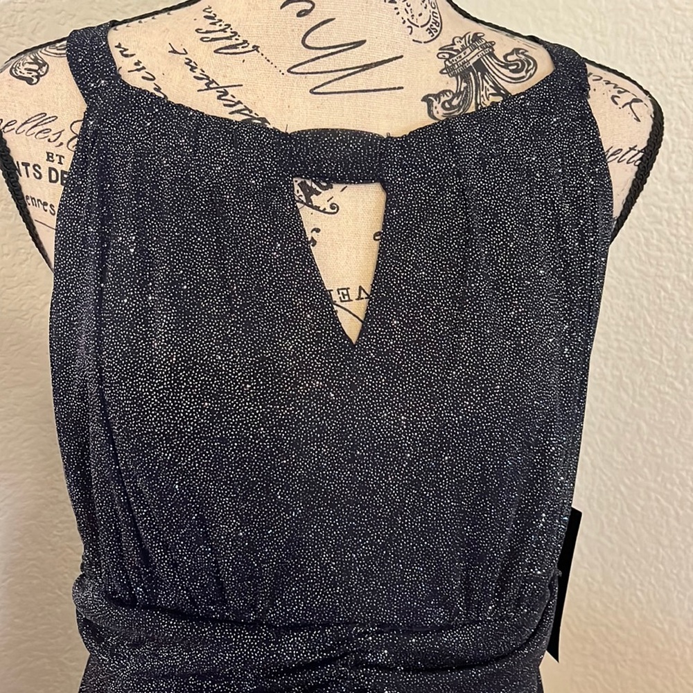 NWT Karina Glitter Cocktail Dress - Picture 4 of 6